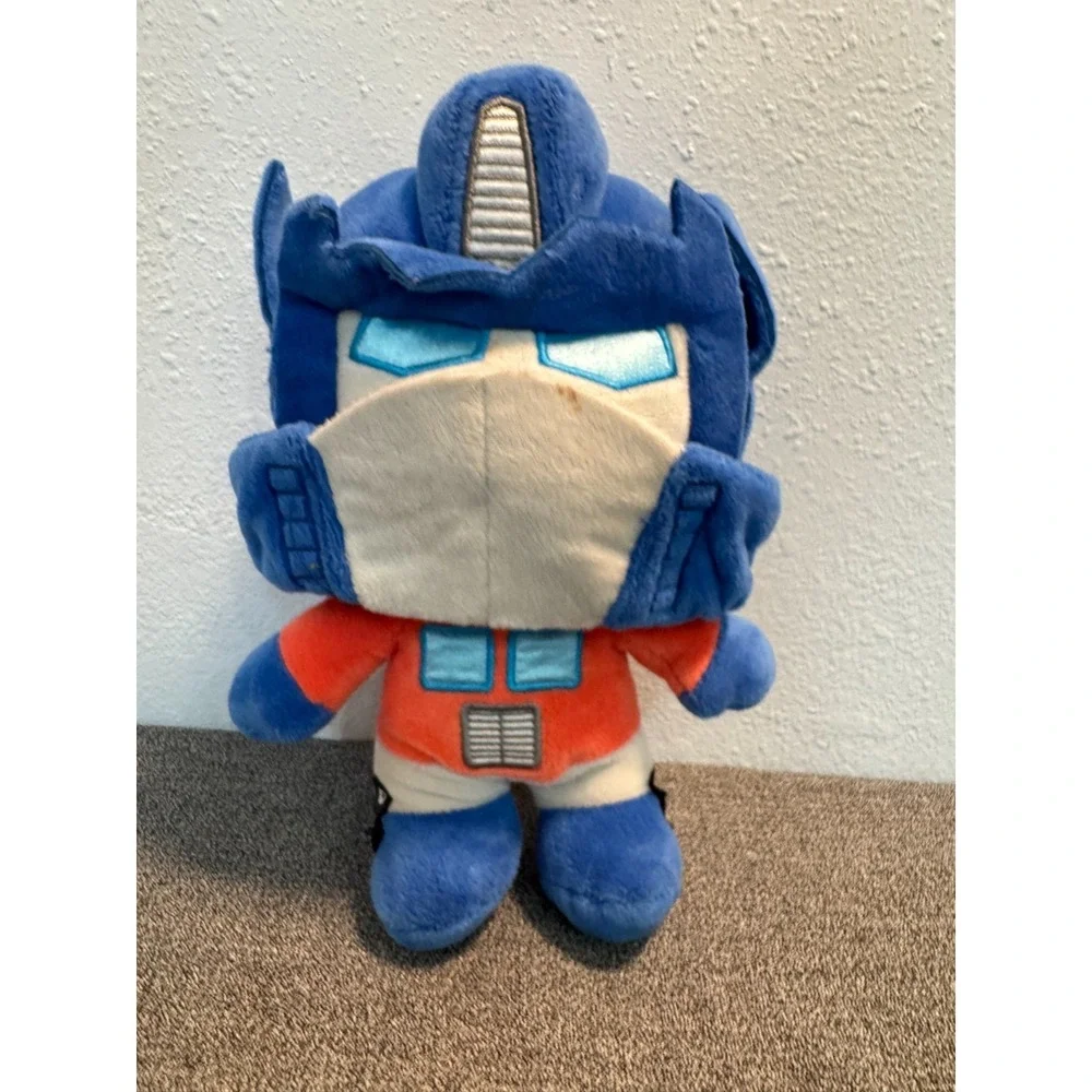 Hasbro Transformers Optimus Prime Autobot Leader Cutie Stuffed Plush Toy 10